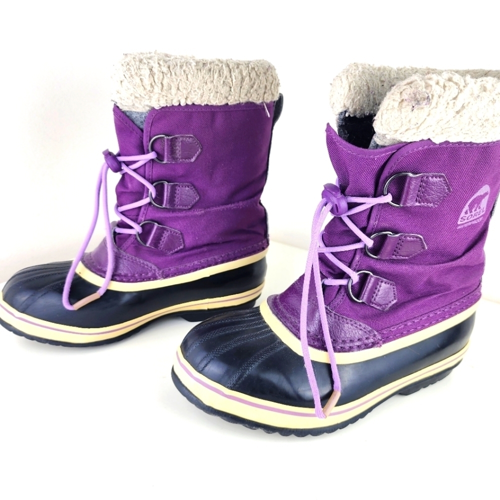 Sorel Women Winter Carnival Waterproof Boot Youth Size 5